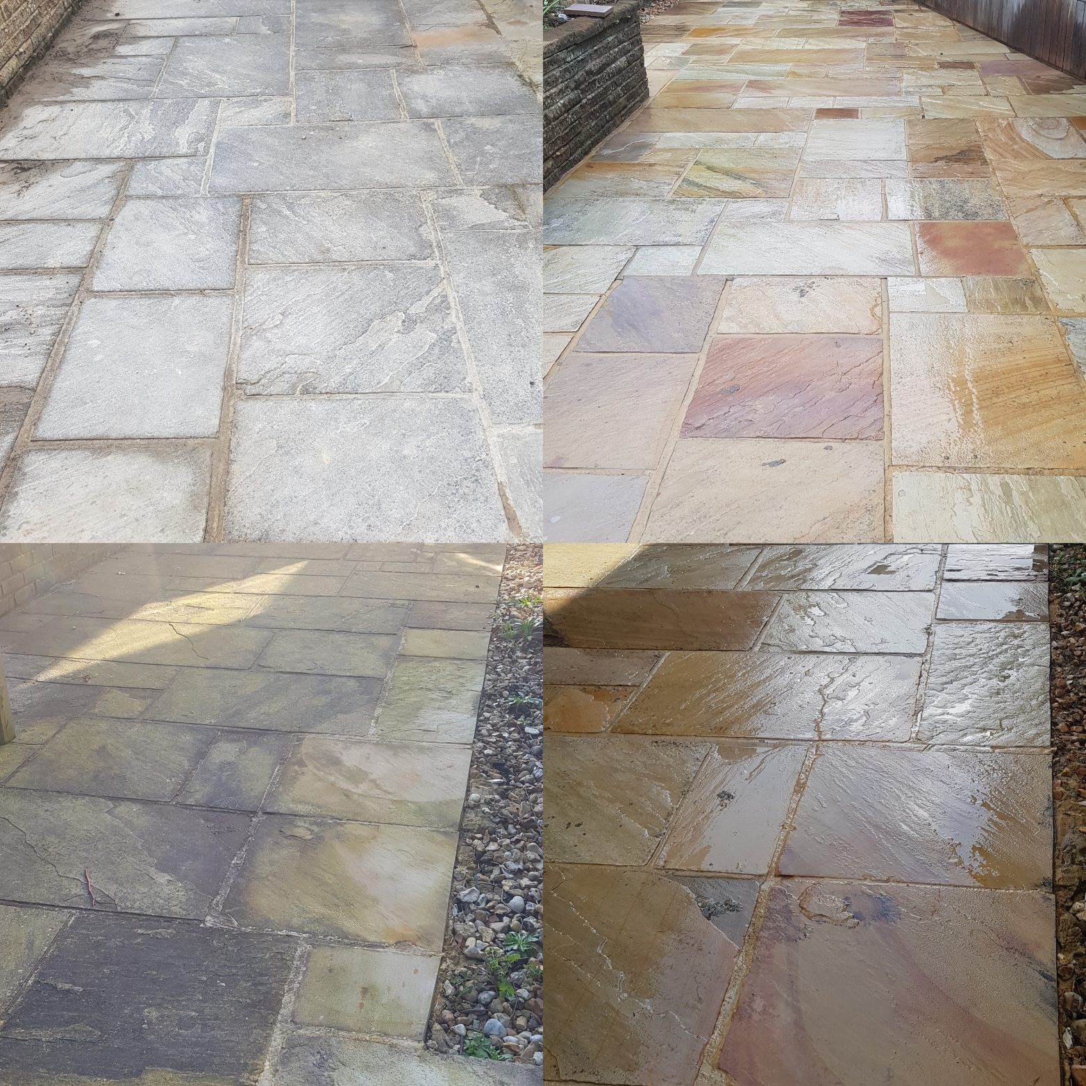 Patio cleaning