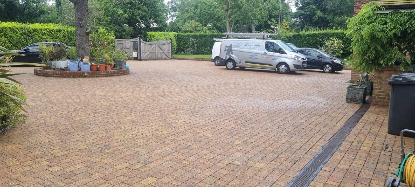 Drive way cleaning
