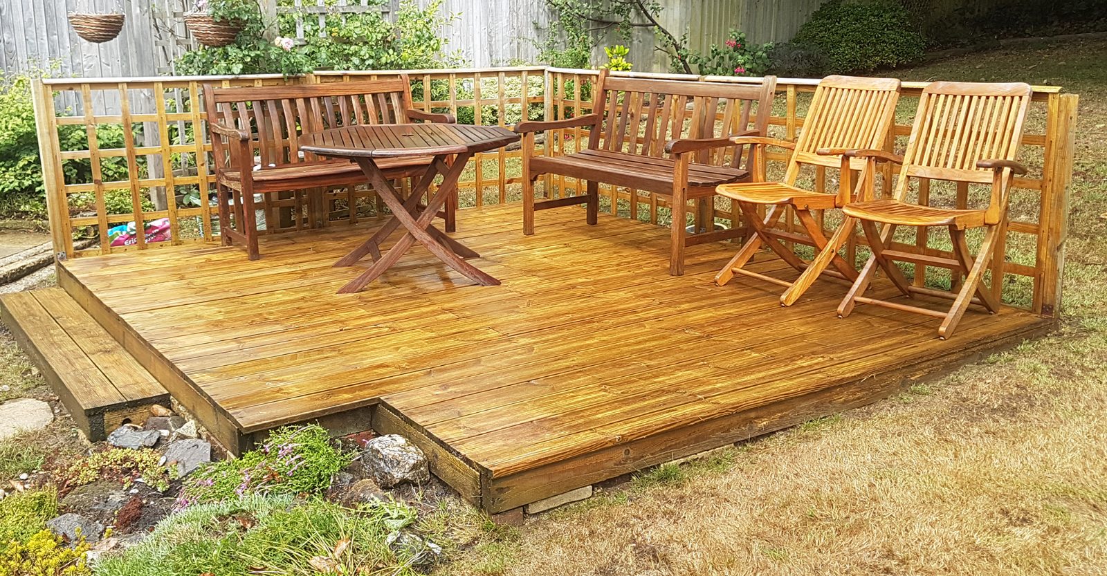 Decking Jet Washing