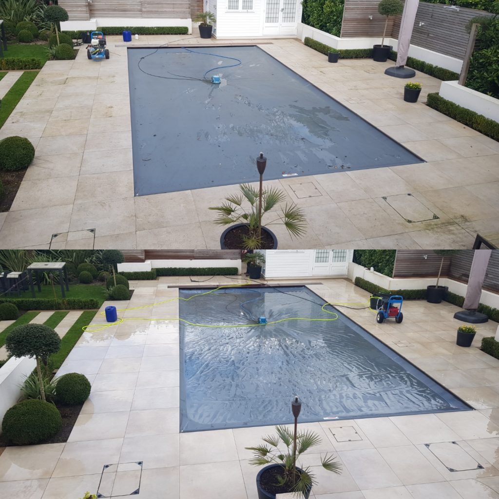 Swimming pool area cleaning in Haywards Heath