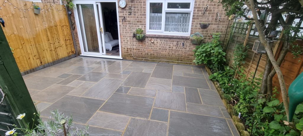 Patio cleaning